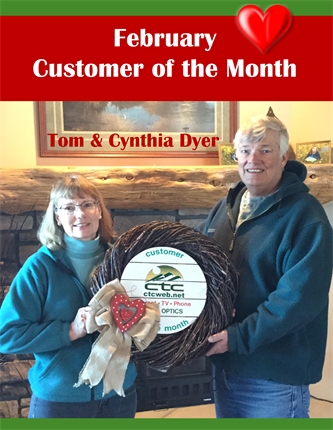February Customer of the Month