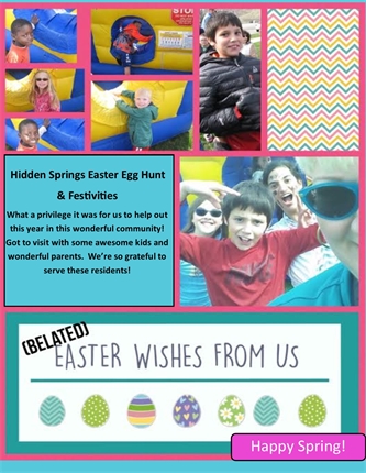 Easter in Hidden Springs!