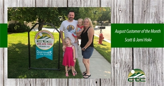August Customers of the Month